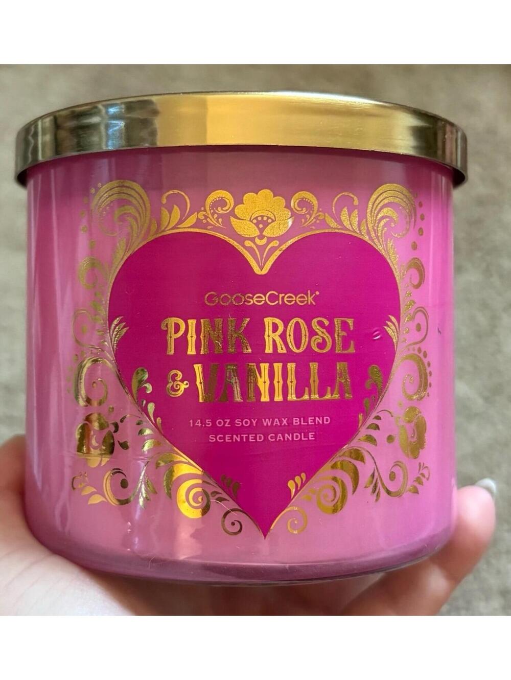 Goose Creek Pink Rose and Vanilla
